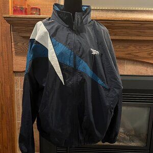 Men's Reebok @XL Navy Windbreaker! Like NEW!